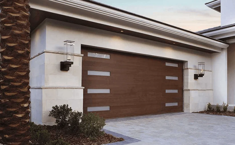 modern series garage doors