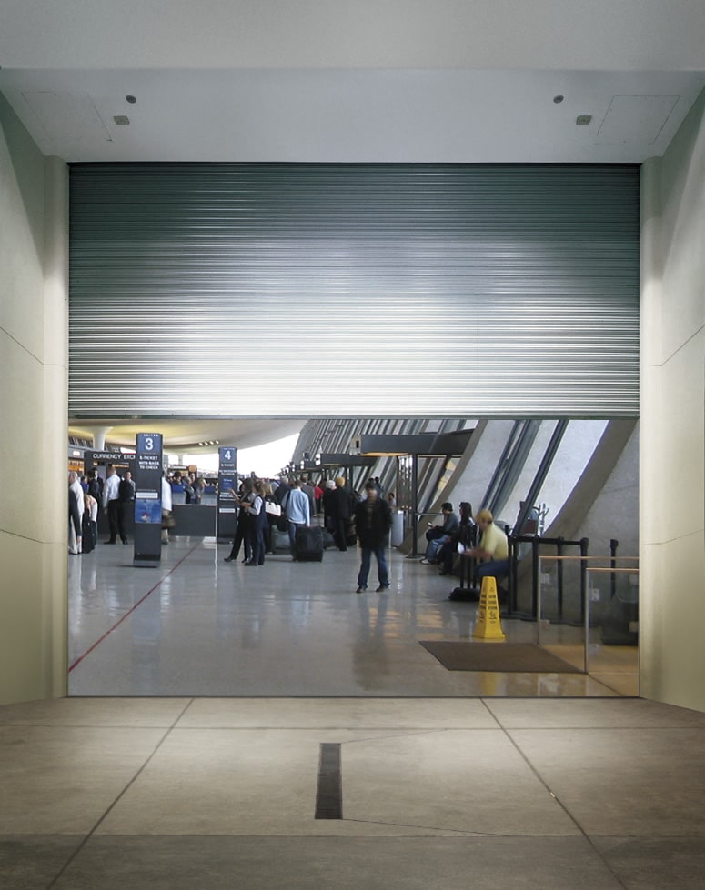 cooling commercial service doors