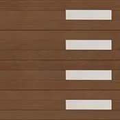 modern series garage doors