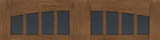 Clopay faux wood garage doors