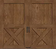 Clopay faux wood garage doors