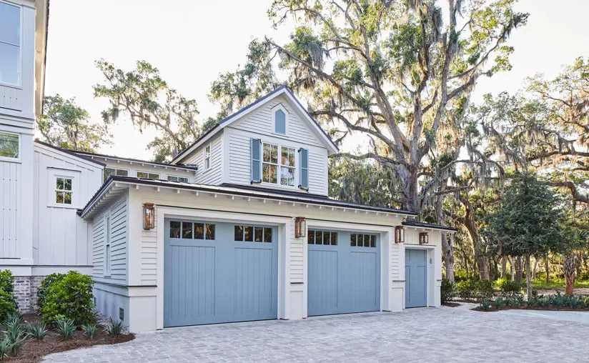 Clopay faux wood garage doors